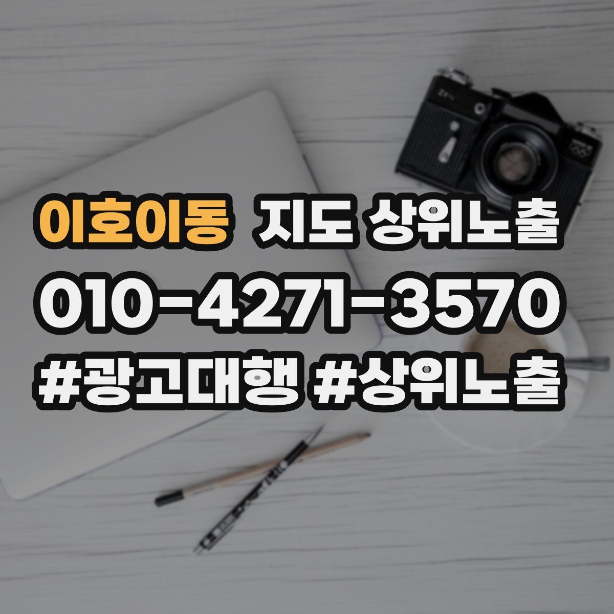 이호이동 지도 상위 노출