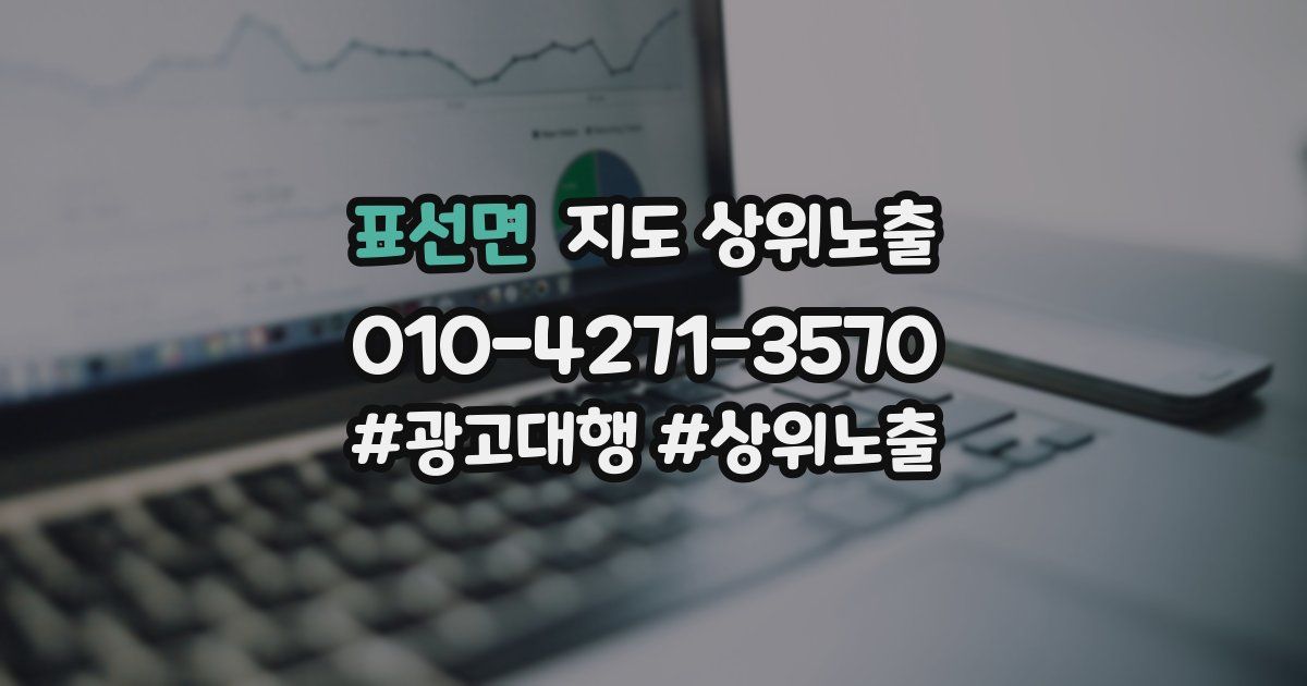 표선면 지도 상위 노출