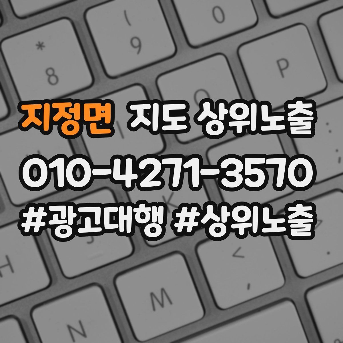 지정면 지도 상위노출 확인해야 할 핵심 기준