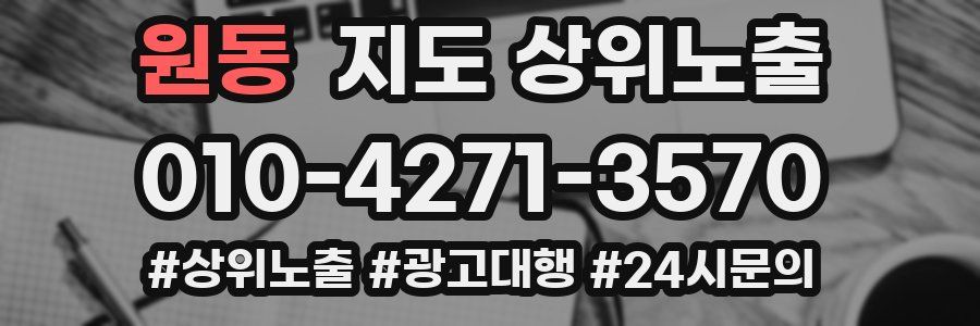 원동 지도 상위 노출