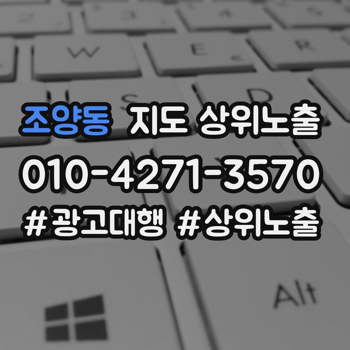 조양동 지도 상위노출 지도에서 선택받는 구조 만들기