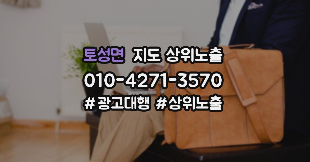 토성면 지도 상위 노출