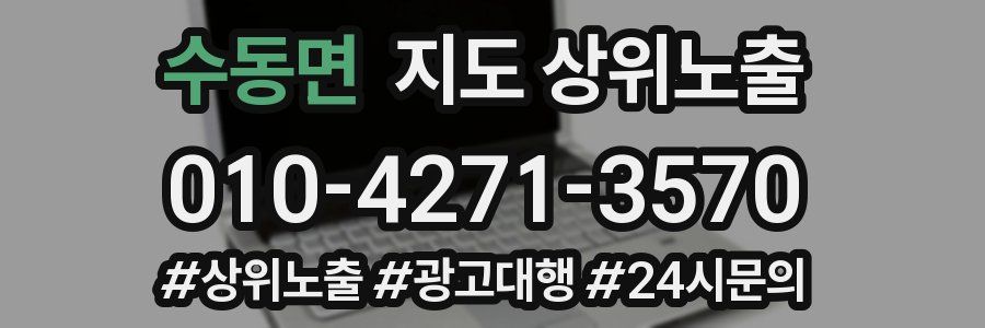 수동면 지도 상위 노출