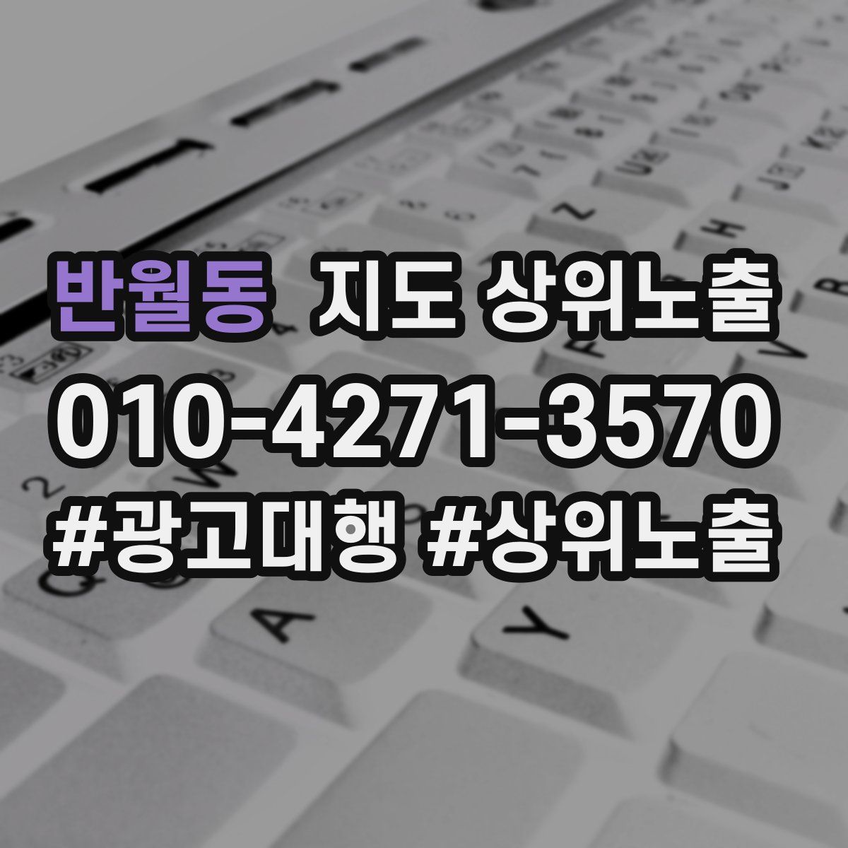 반월동 지도 상위 노출