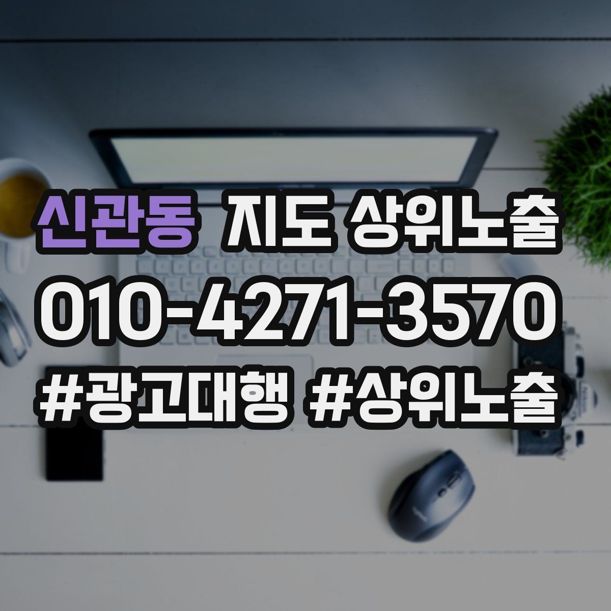 신관동 지도 상위 노출