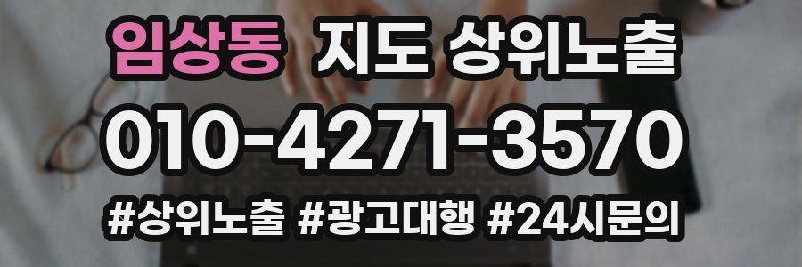 임상동 지도 상위 노출