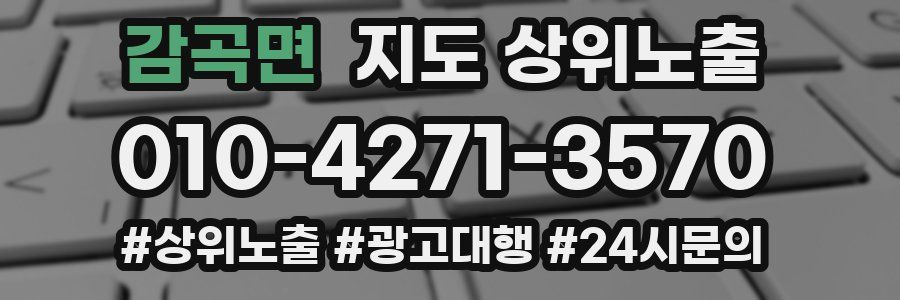 감곡면 지도 상위 노출
