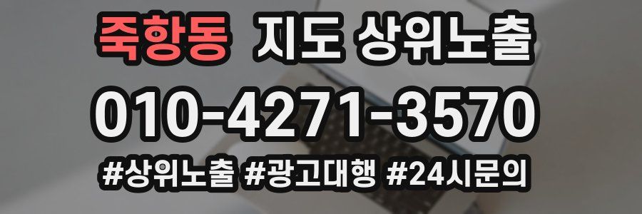죽항동 지도 상위 노출