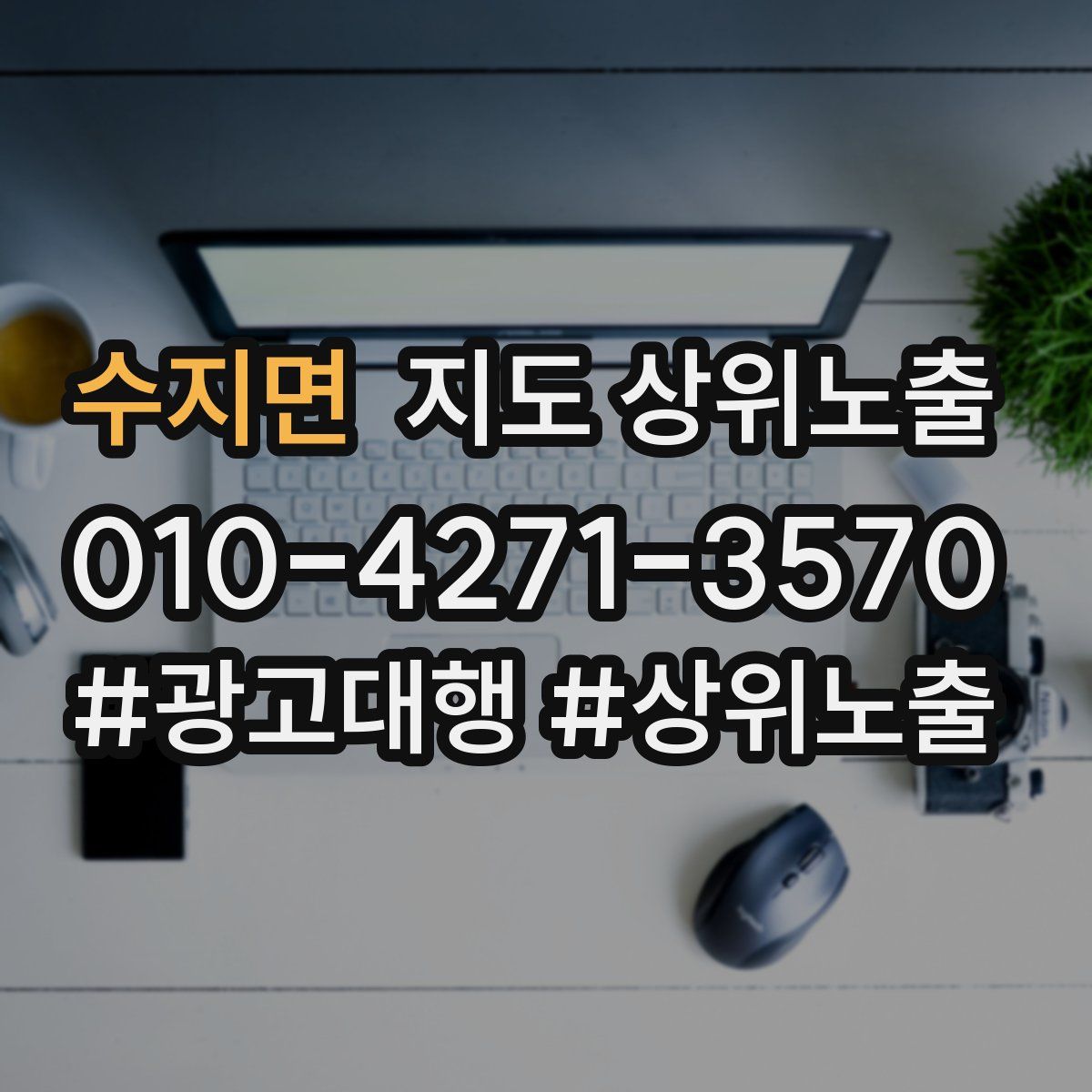 수지면 지도 상위 노출