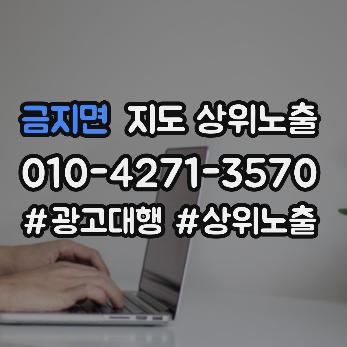 금지면 지도 상위 노출
