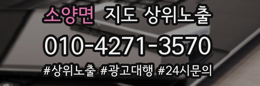 소양면 지도 상위 노출