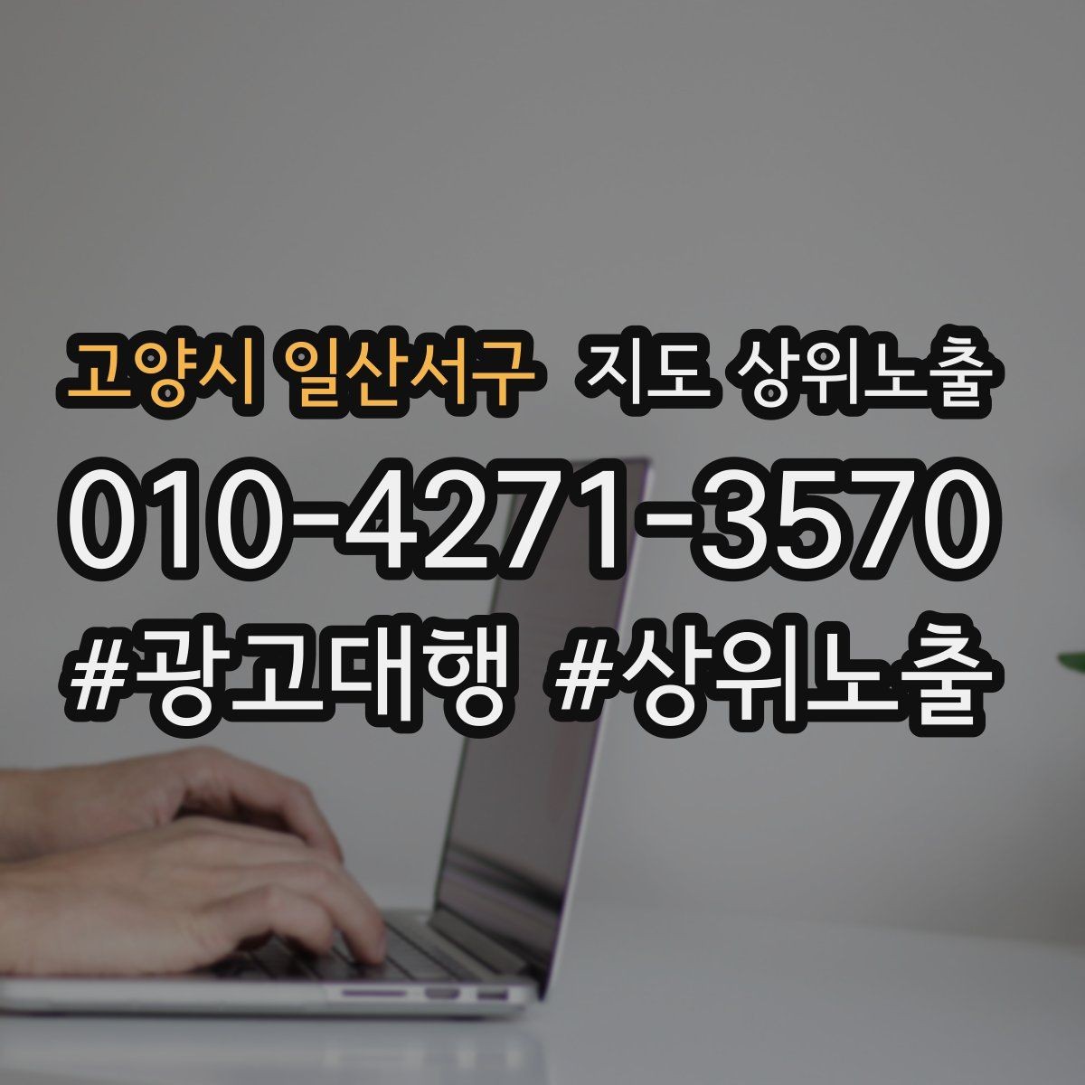 고양시 일산서구 지도 상위노출 효과를 높이는 기본 점검 사항
