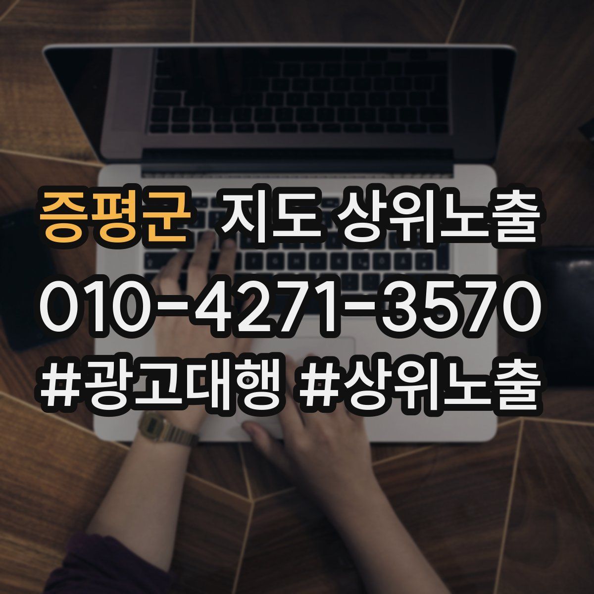 증평군 지도 상위 노출