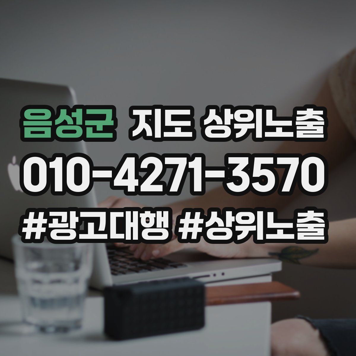 음성군 지도 상위 노출