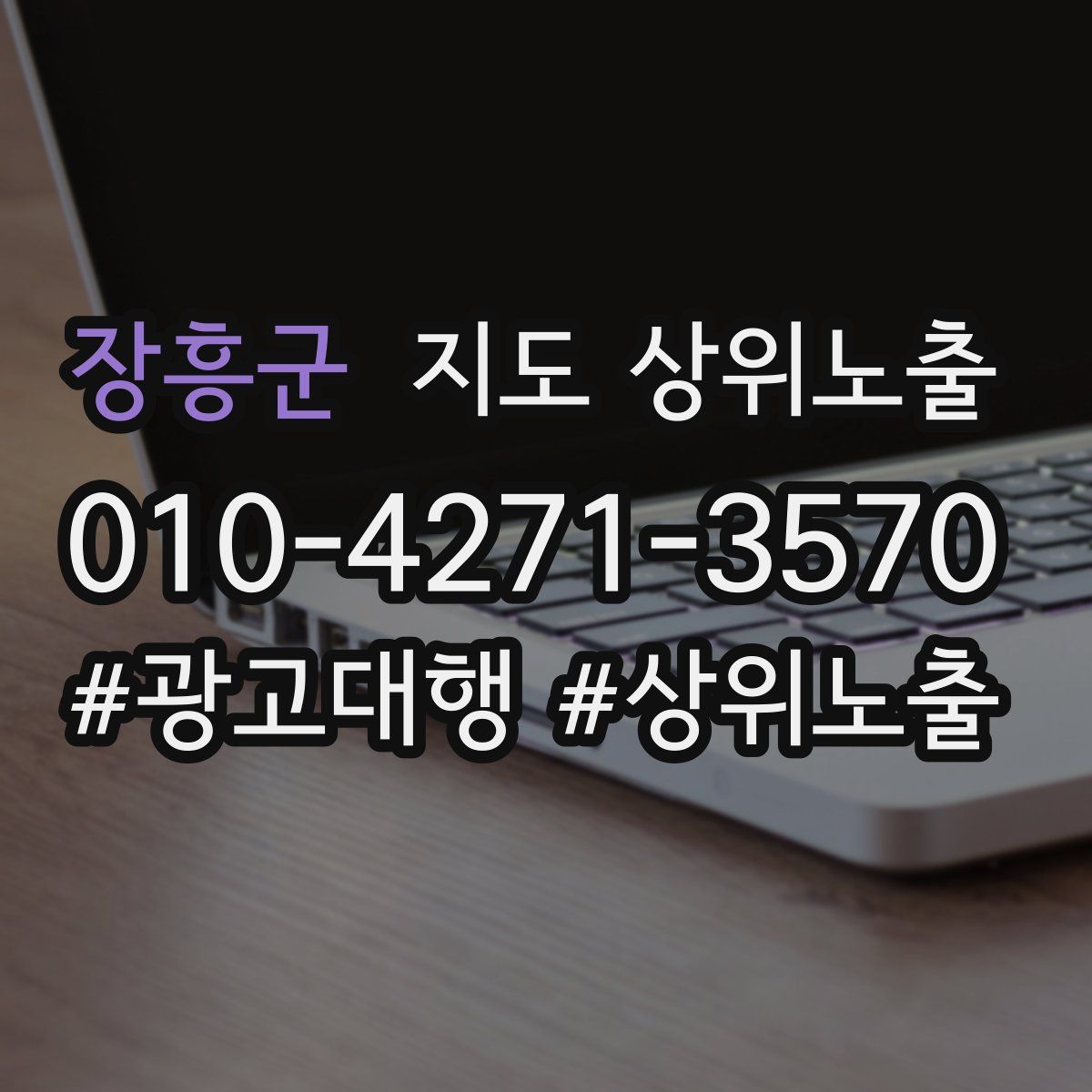 장흥군 지도 상위 노출