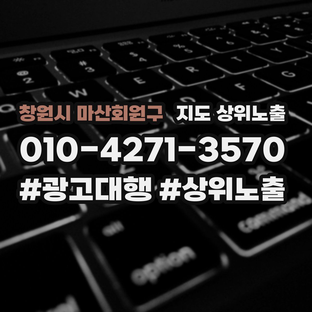 창원시 마산회원구 지도 상위 노출