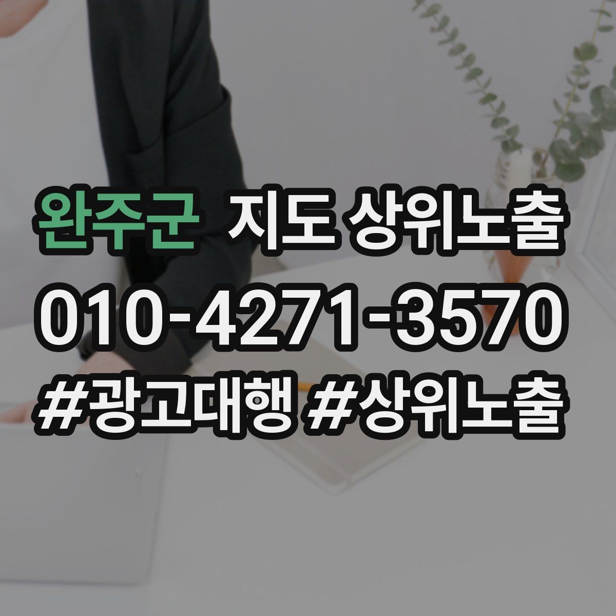 완주군 지도 상위 노출