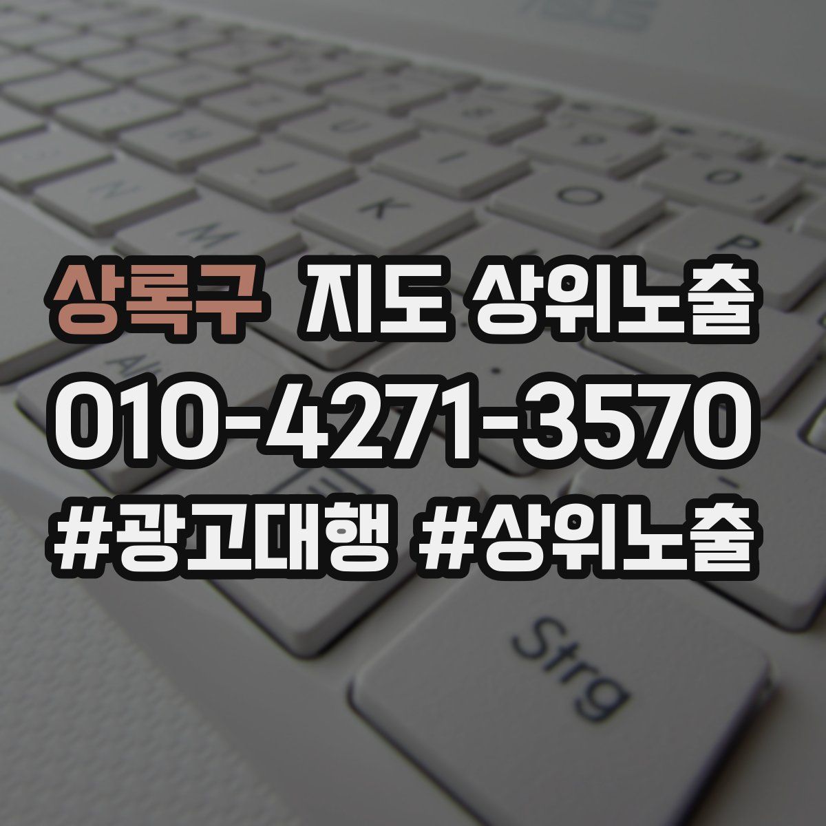상록구 지도 상위 노출