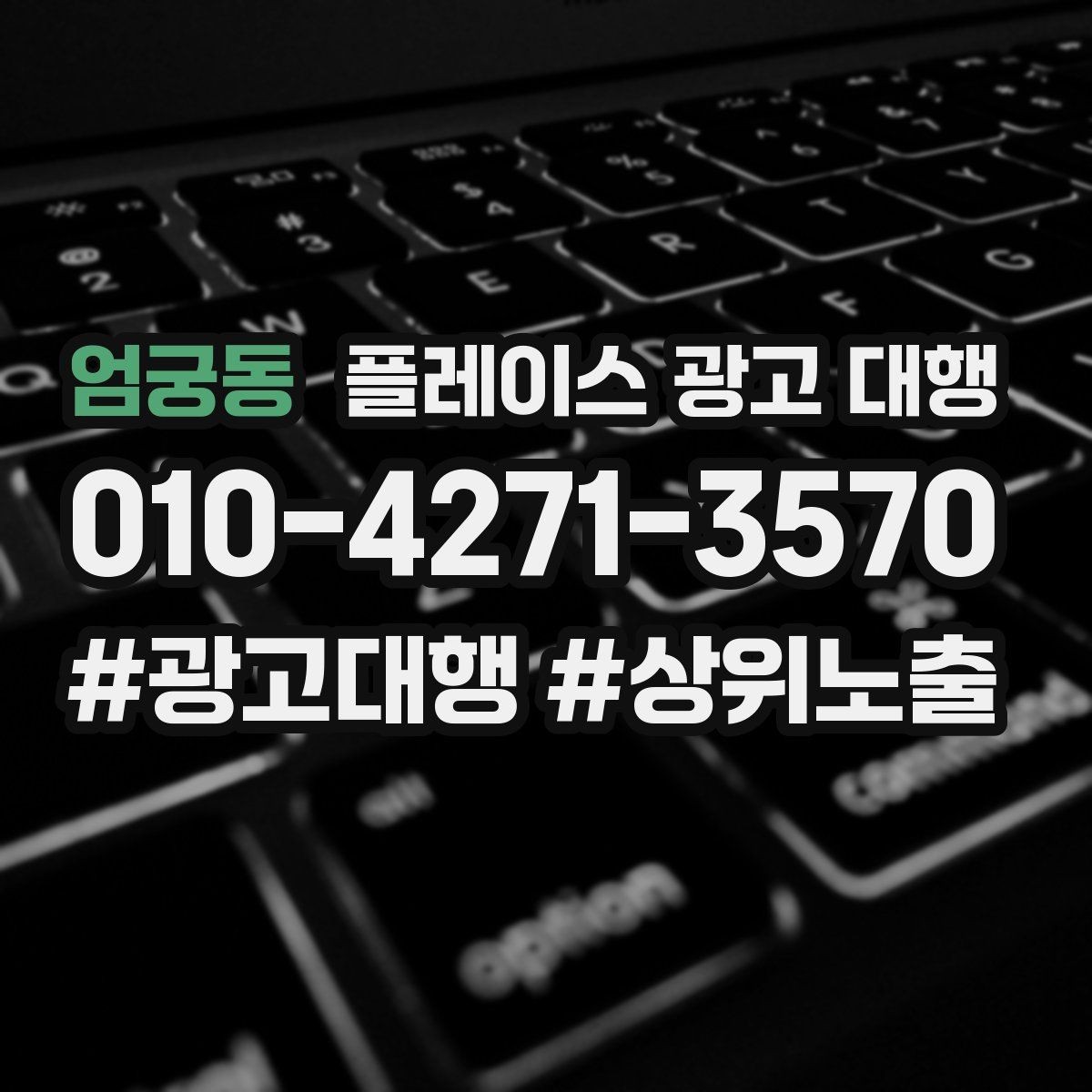 엄궁동 플레이스 광고 대행 노출과 전환을 함께 보는 법