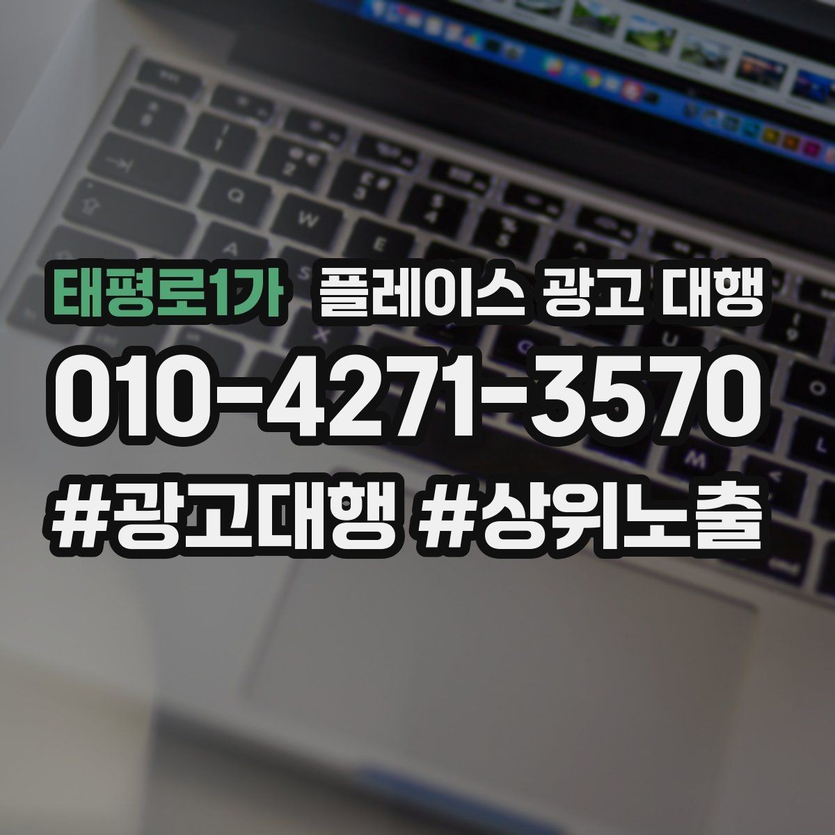 태평로1가 플레이스 광고 대행 상권별 타깃 설정 가이드