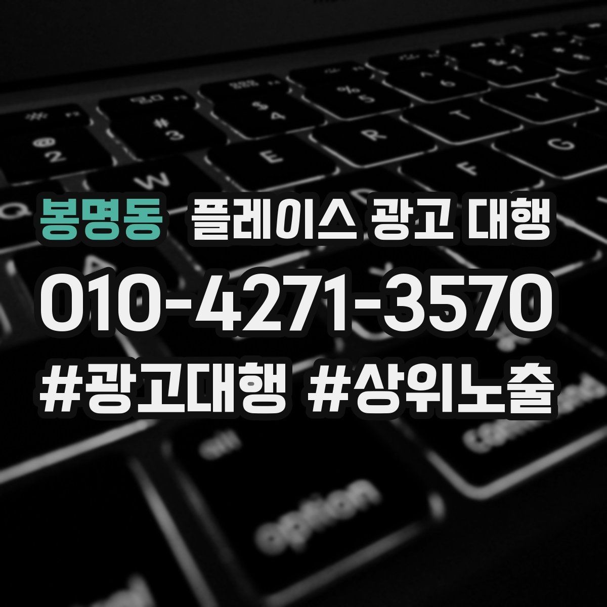 봉명동 플레이스 광고 대행 성과가 안 나는 이유와 점검법