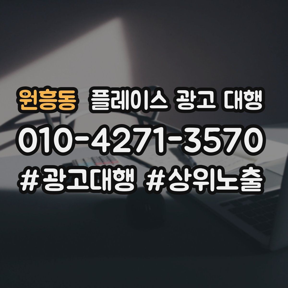원흥동 플레이스 광고 대행 상권별 타깃 설정 가이드