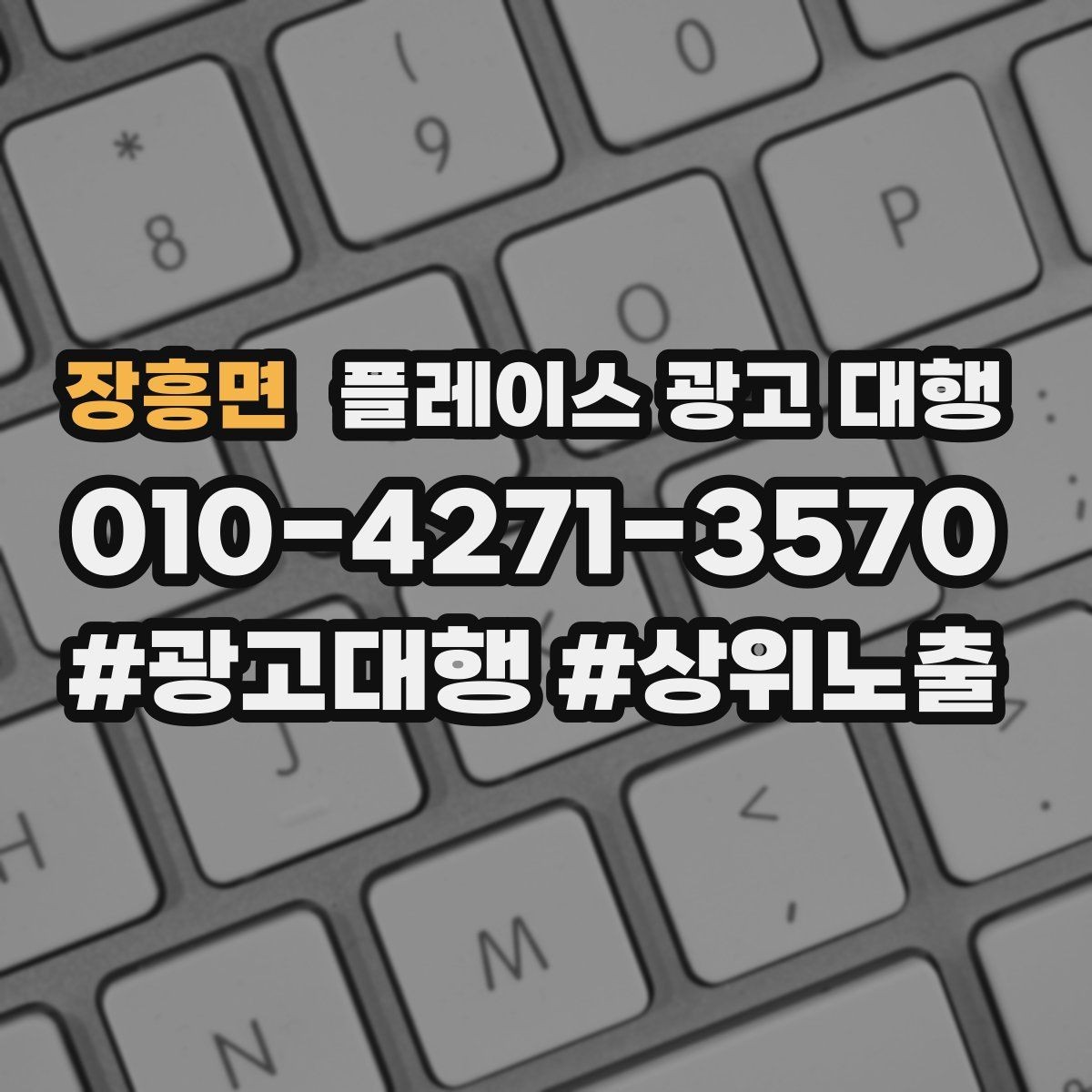 장흥면 플레이스 광고 대행 지역별 경쟁도에 따른 접근법