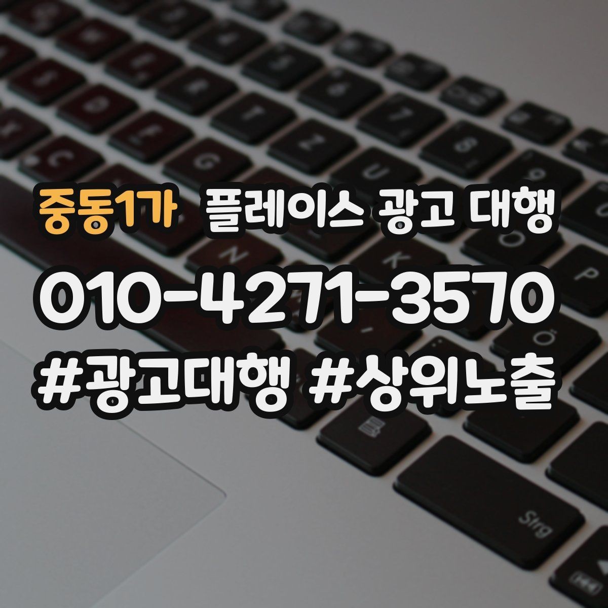 중동1가 플레이스 광고 대행 현황 분석으로 보는 개선 방향
