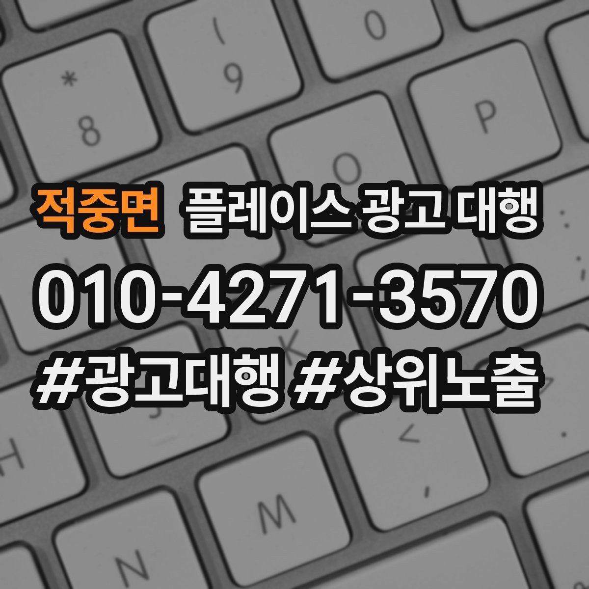 적중면 플레이스 광고 대행 시작한 뒤 1개월 관리 포인트