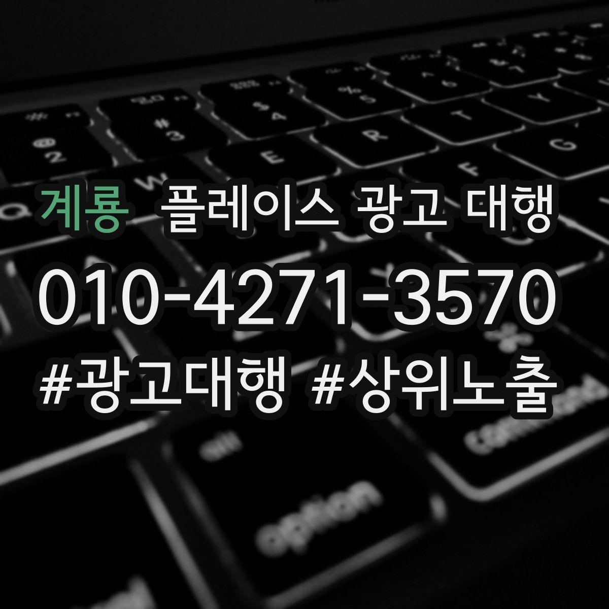 계룡 플레이스 광고 대행 운영 상황에 맞는 업무 분담