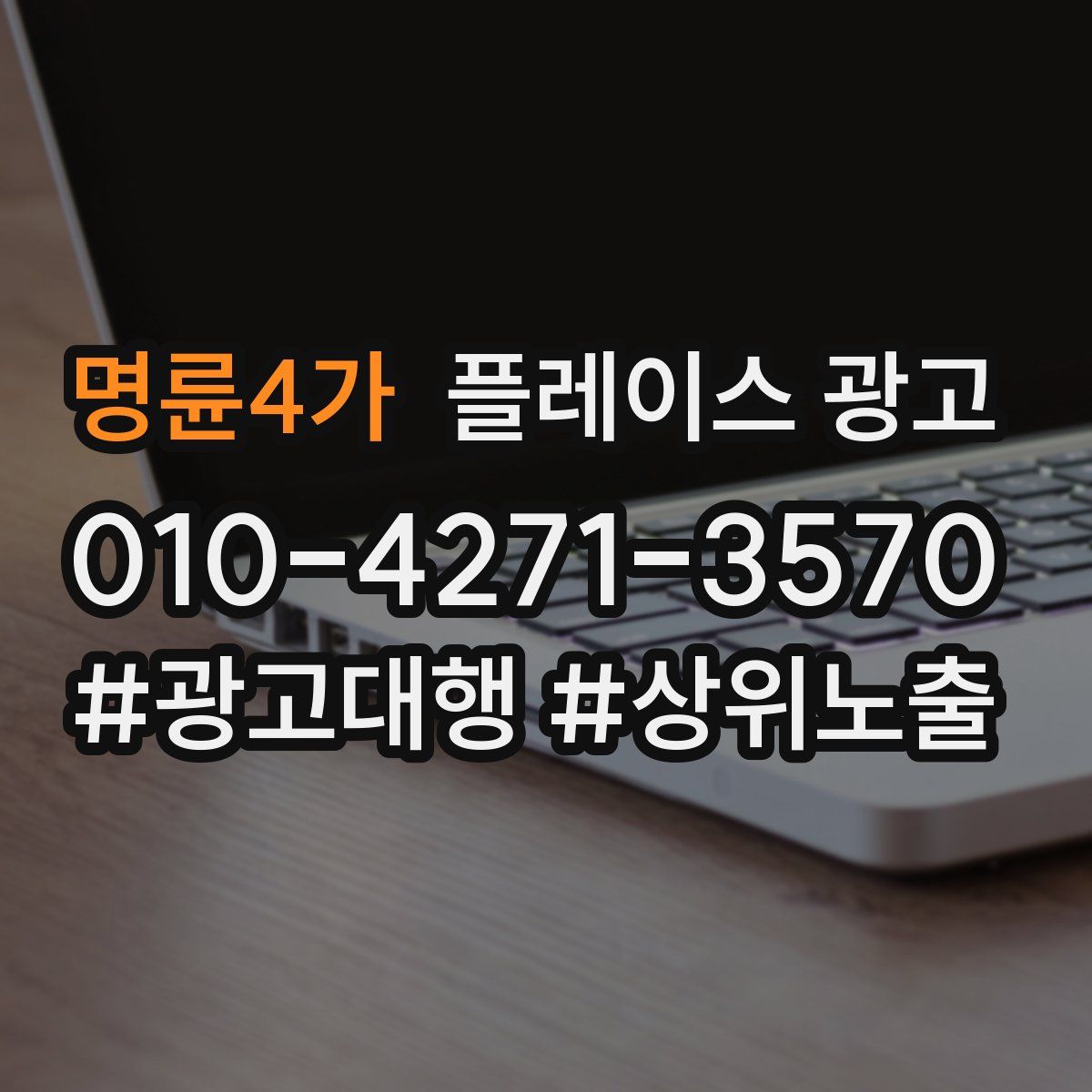 명륜4가 플레이스 광고