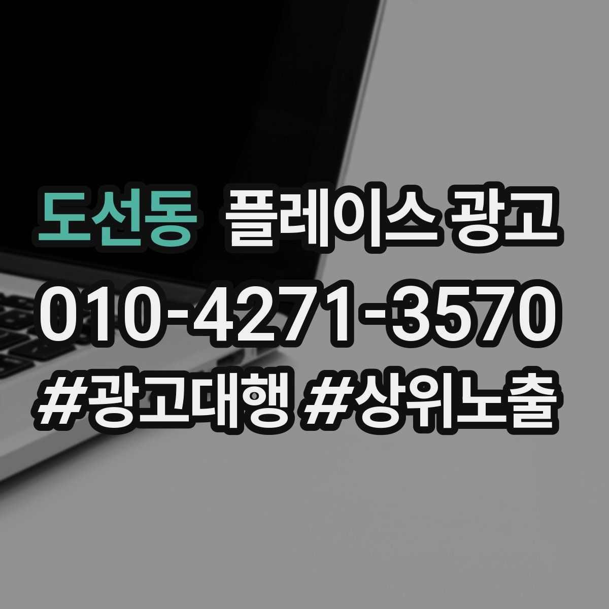 도선동 플레이스 광고