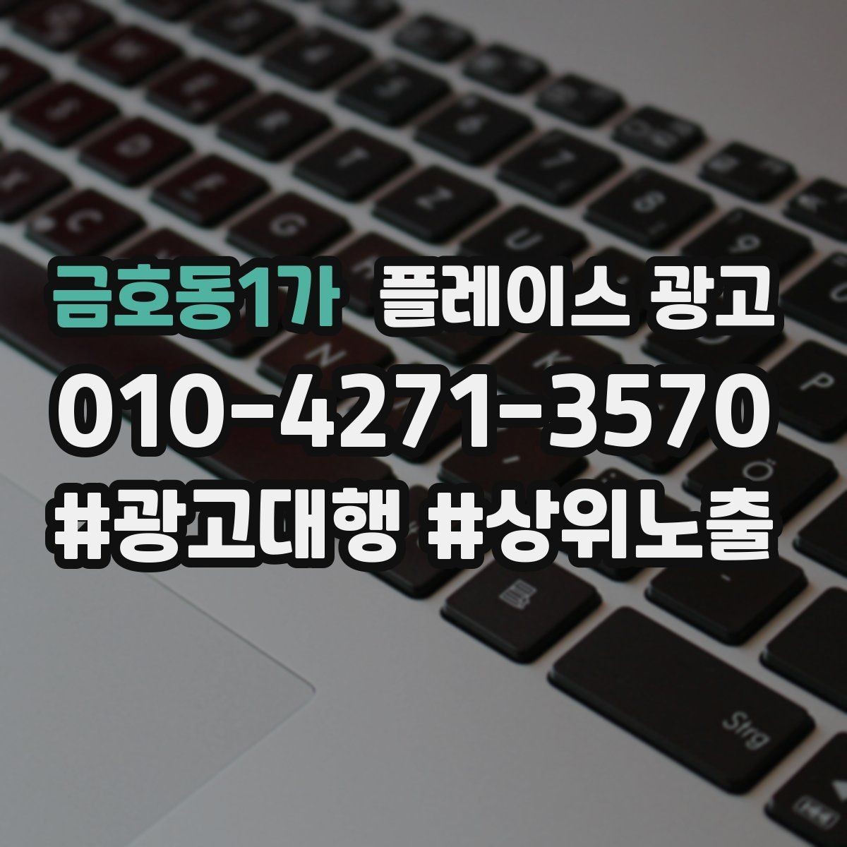 금호동1가 플레이스 광고 후기 좋은 곳 검색을 대비하는 구성