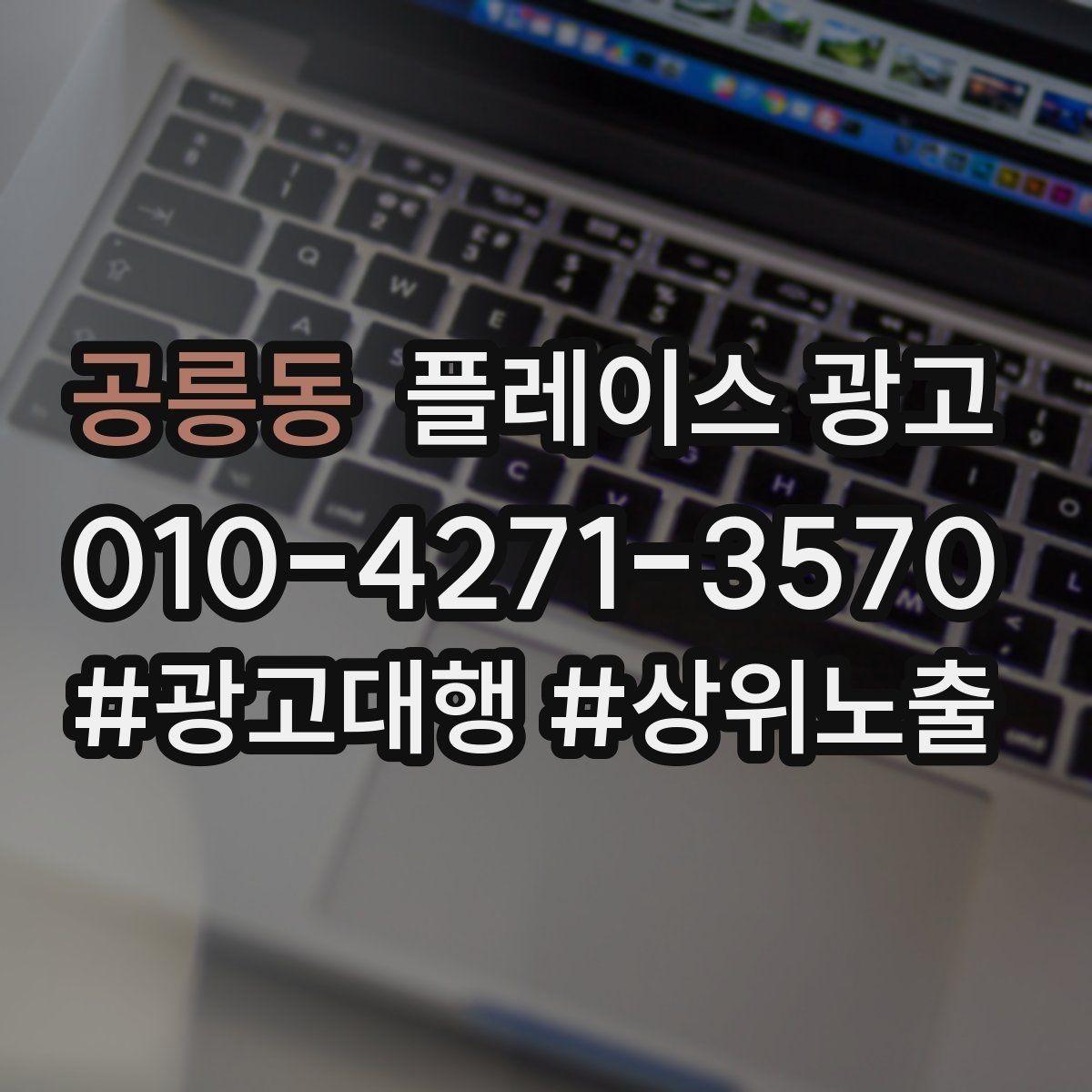 공릉동 플레이스 광고 음식점 업종에서 잘 먹히는 구성