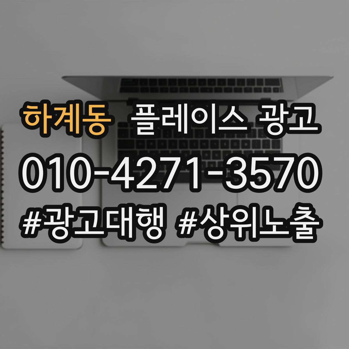 하계동 플레이스 광고