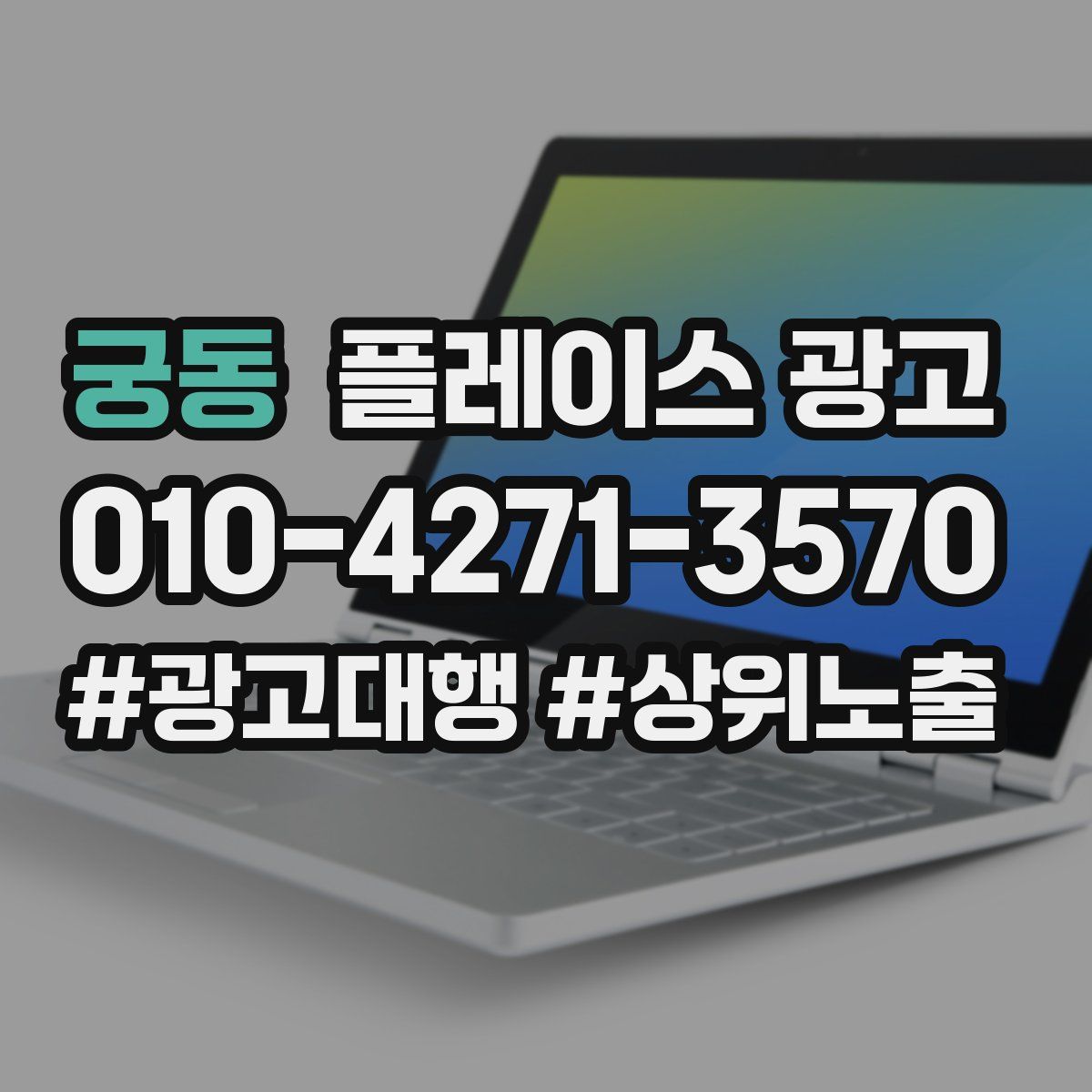 궁동 플레이스 광고