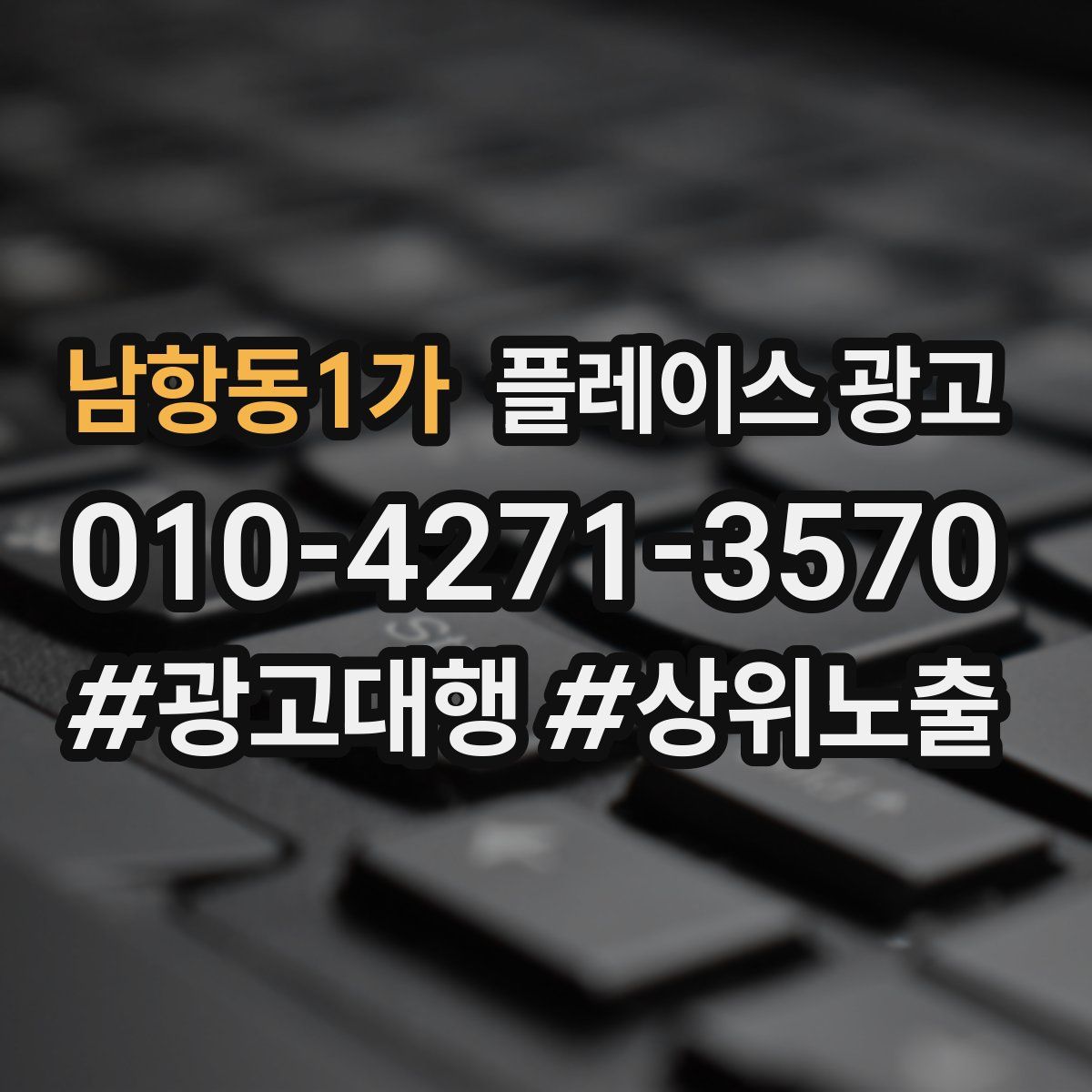 남항동1가 플레이스 광고