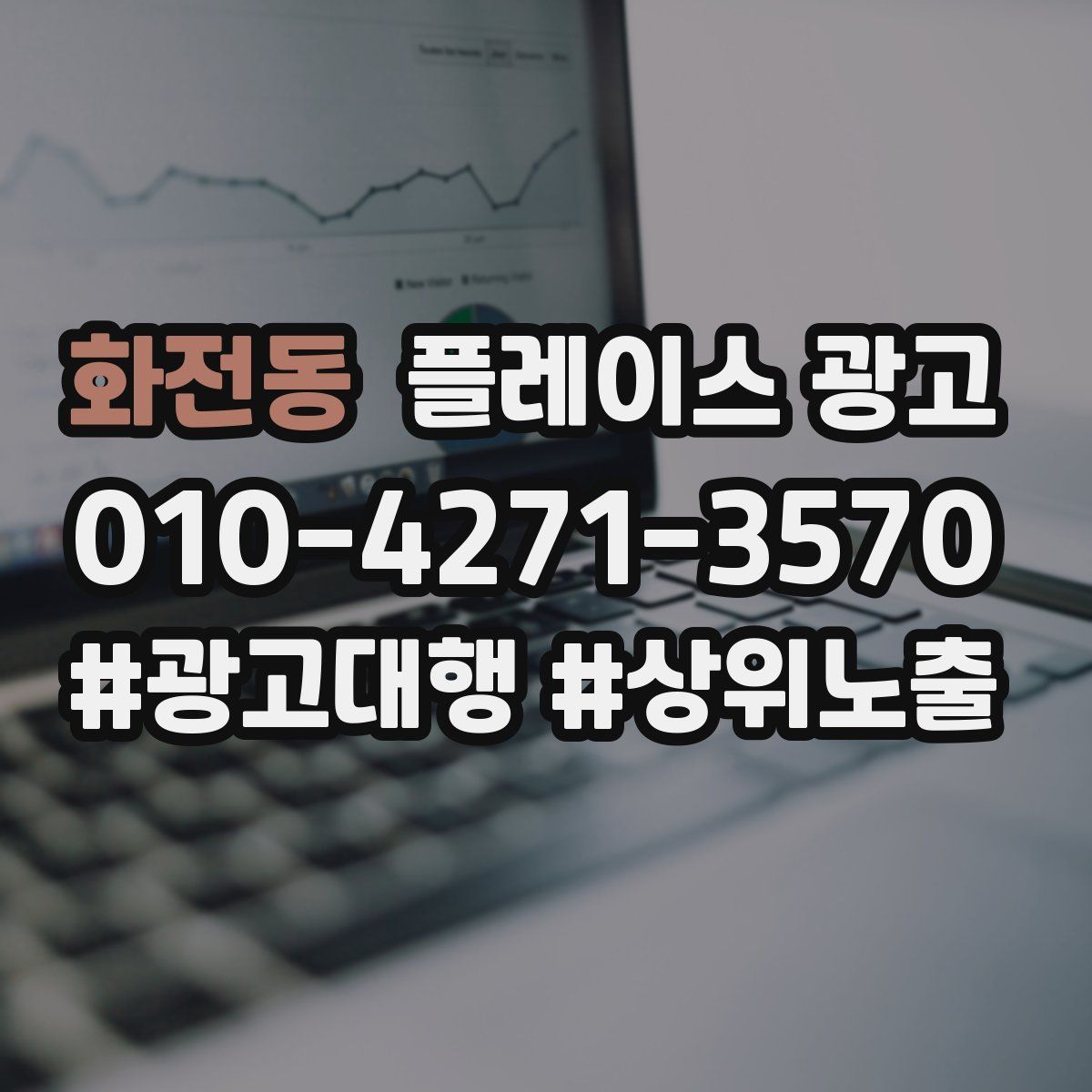 화전동 플레이스 광고