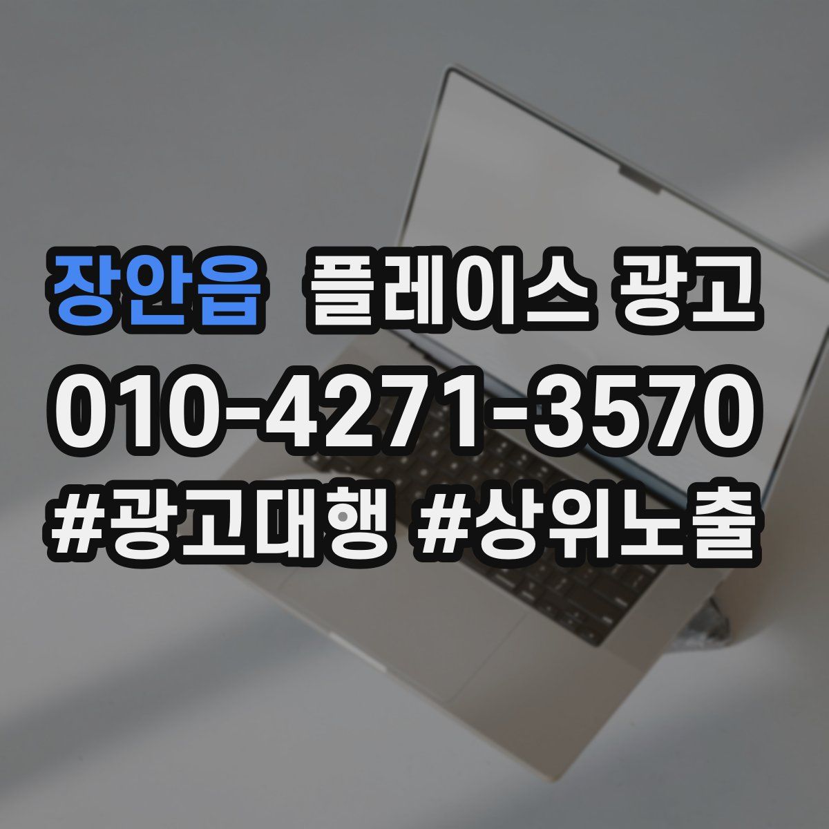 장안읍 플레이스 광고