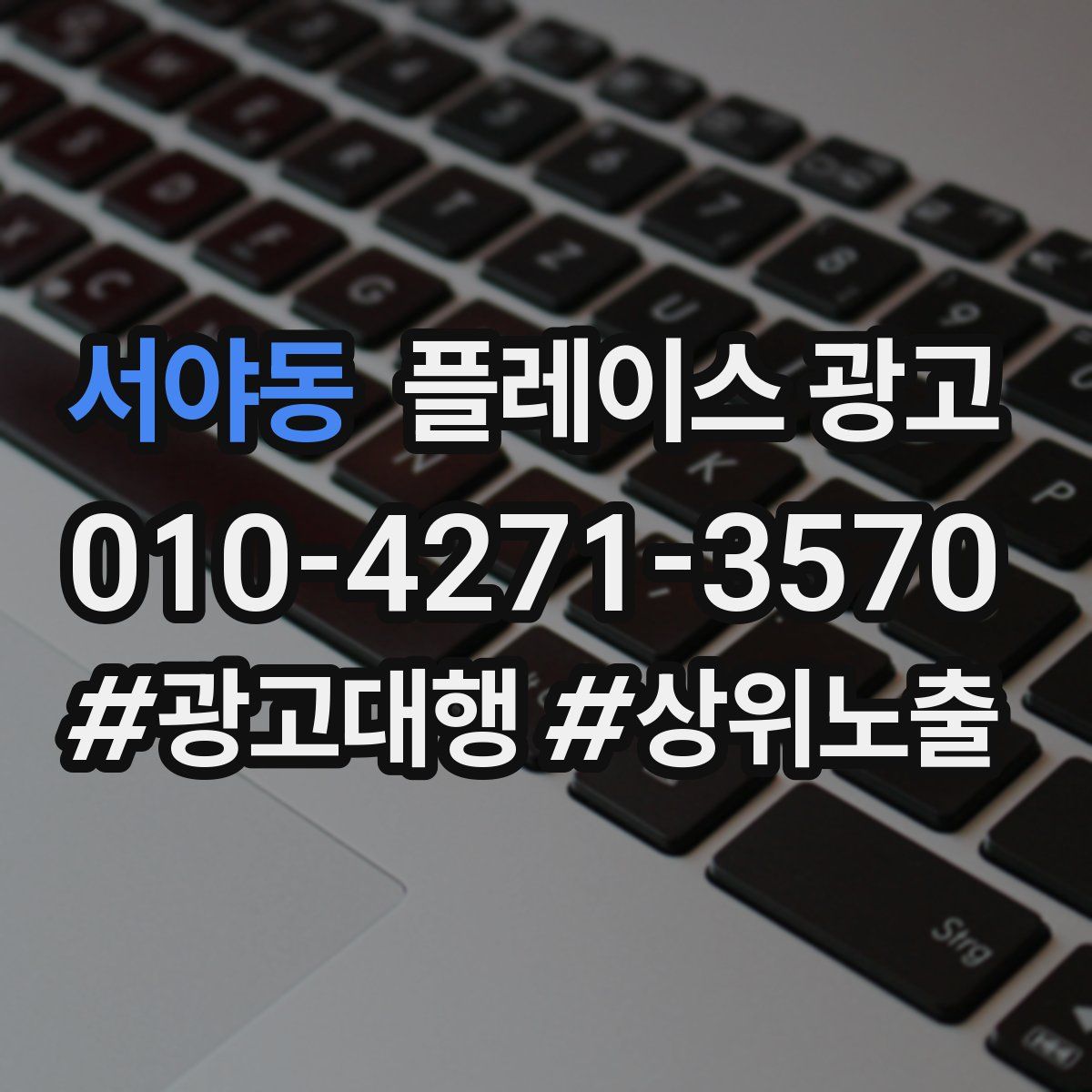 서야동 플레이스 광고