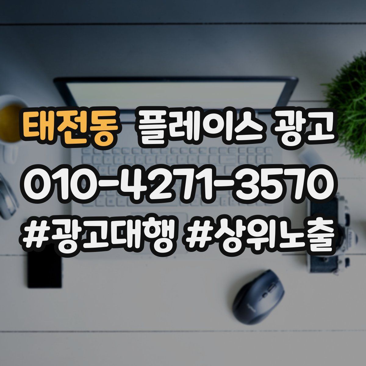태전동 플레이스 광고