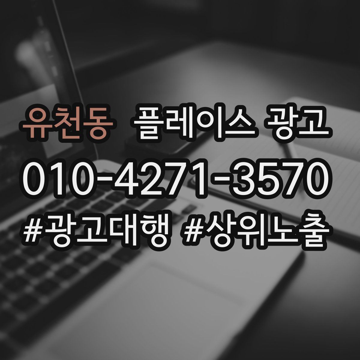유천동 플레이스 광고