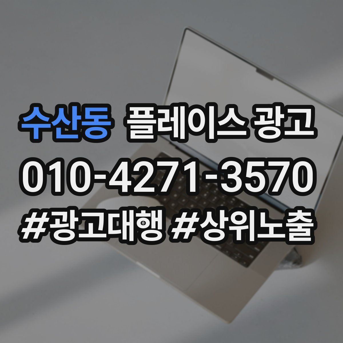 수산동 플레이스 광고