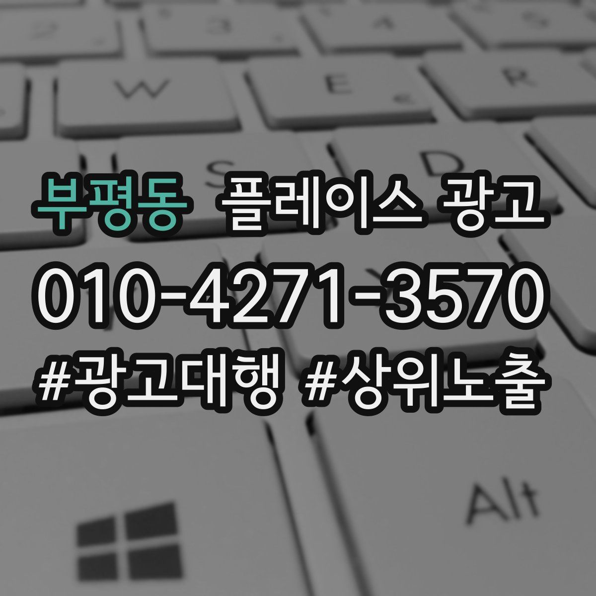 부평동 플레이스 광고