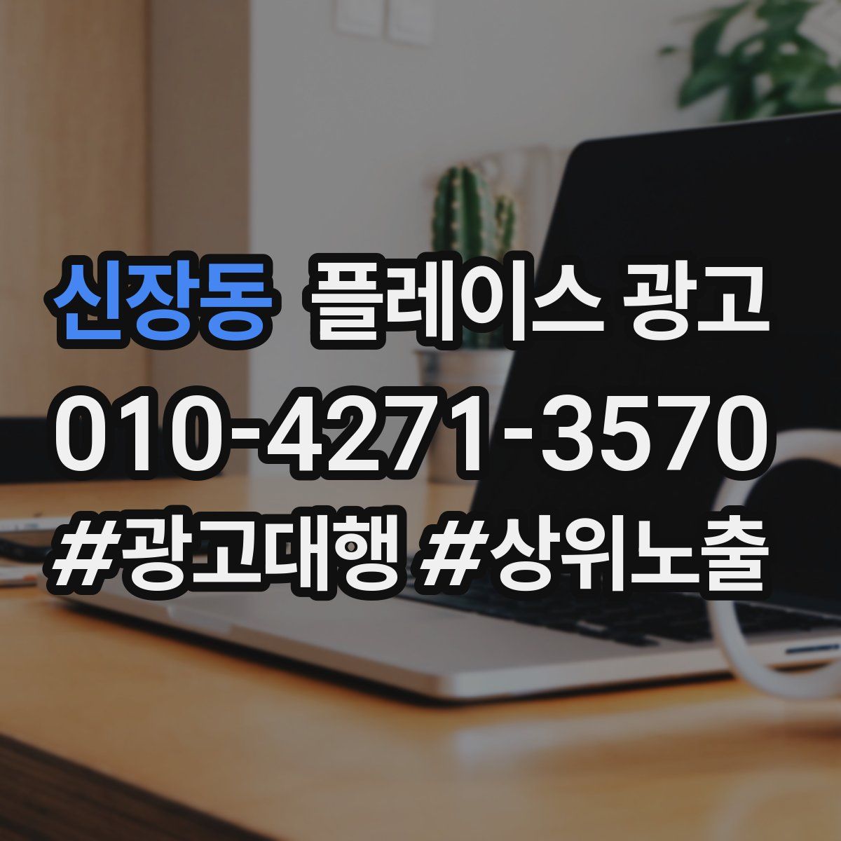 신장동 플레이스 광고