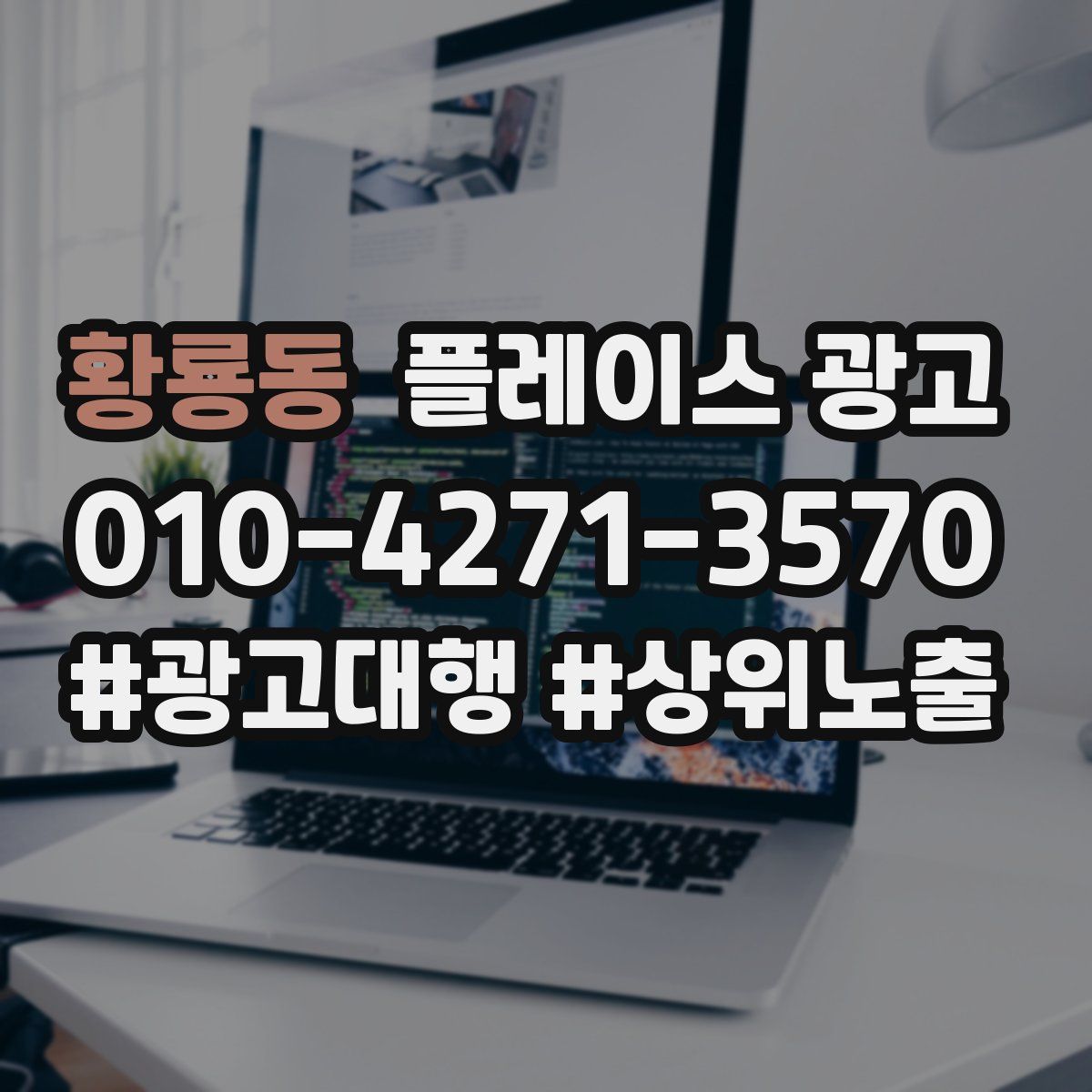 황룡동 플레이스 광고