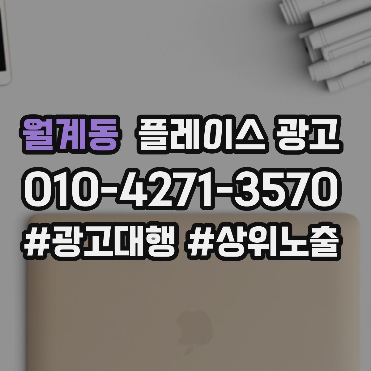 월계동 플레이스 광고