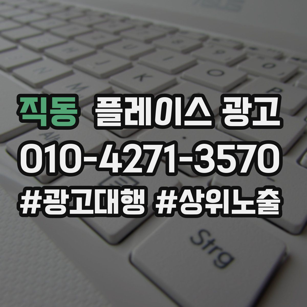 직동 플레이스 광고
