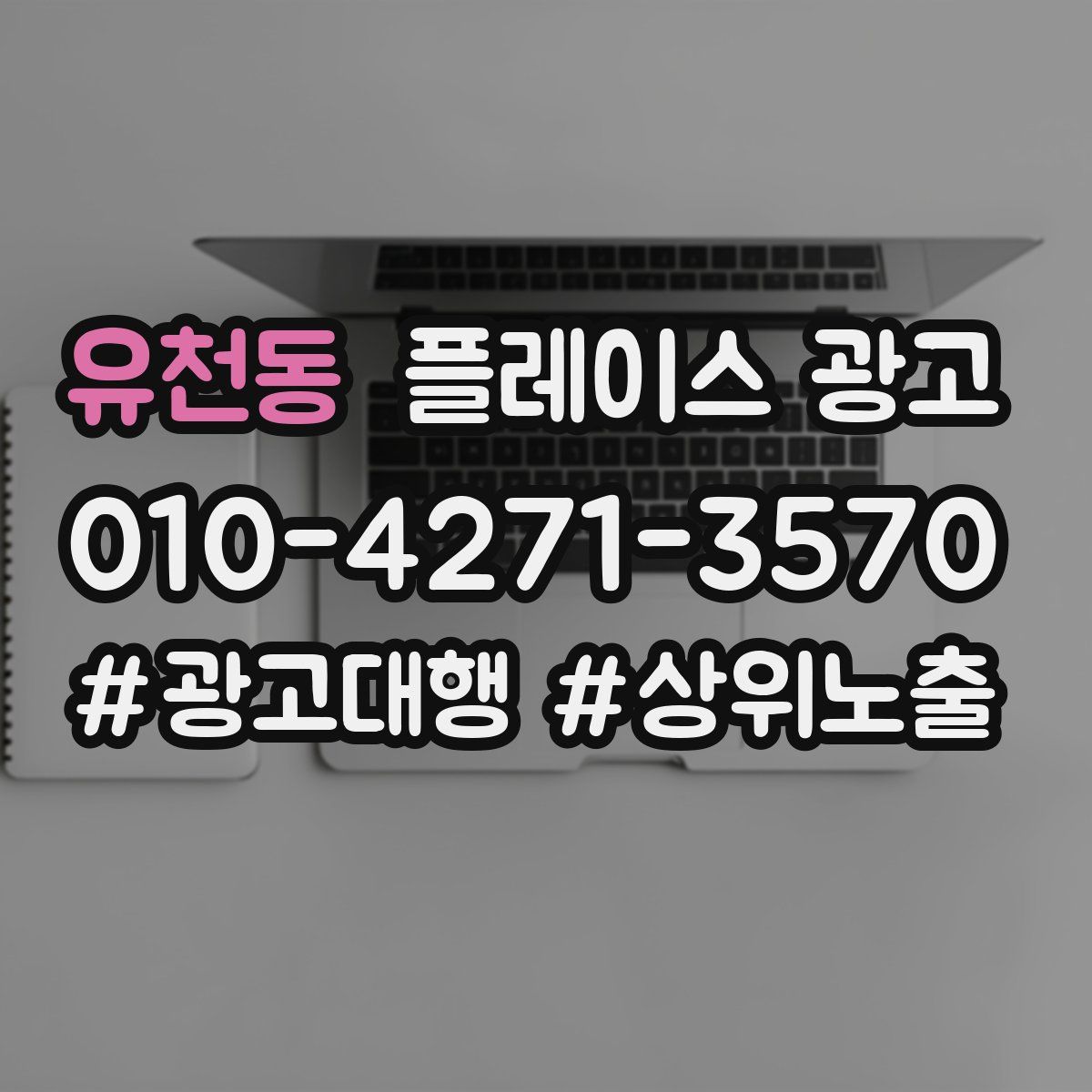 유천동 플레이스 광고