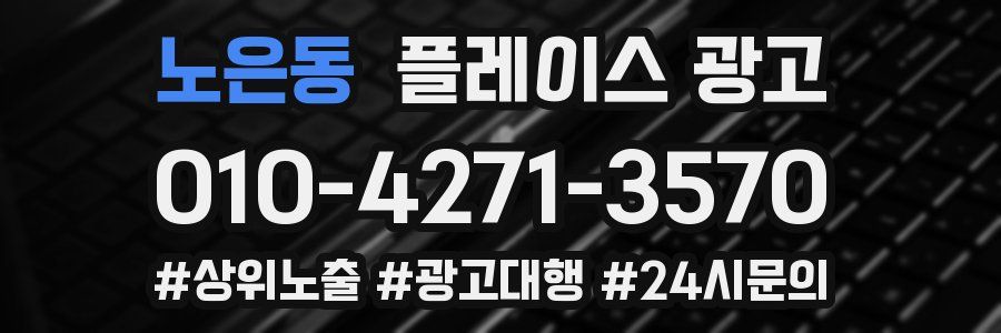 노은동 플레이스 광고